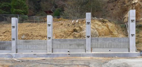 Opěrn&aacute; stěna - Plzeň